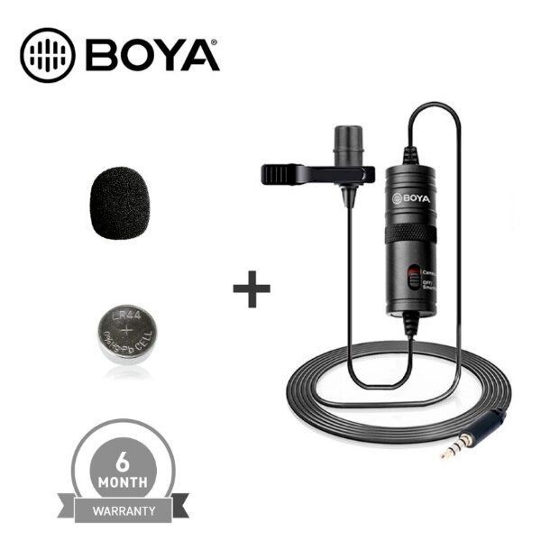 Original BOYA M1 Microphone for Smartphone, DSLR, Laptop, MacBook